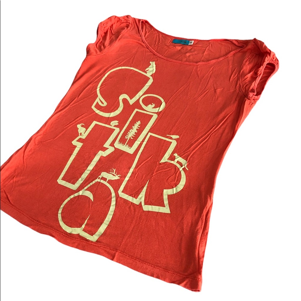 Orange Sitka Surf Shirt